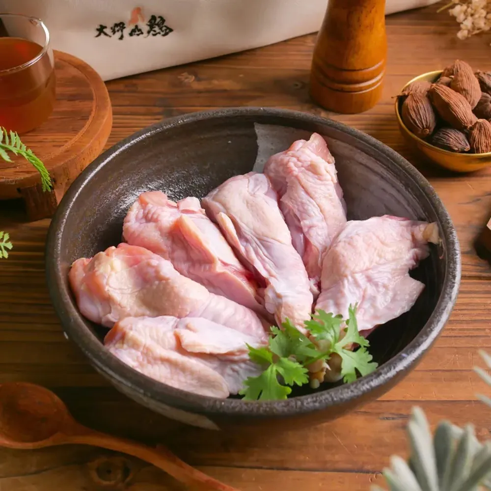 【大野山牧場】草間雞 翅小腿 6入(420g*5組 - 高雄在地飼養)