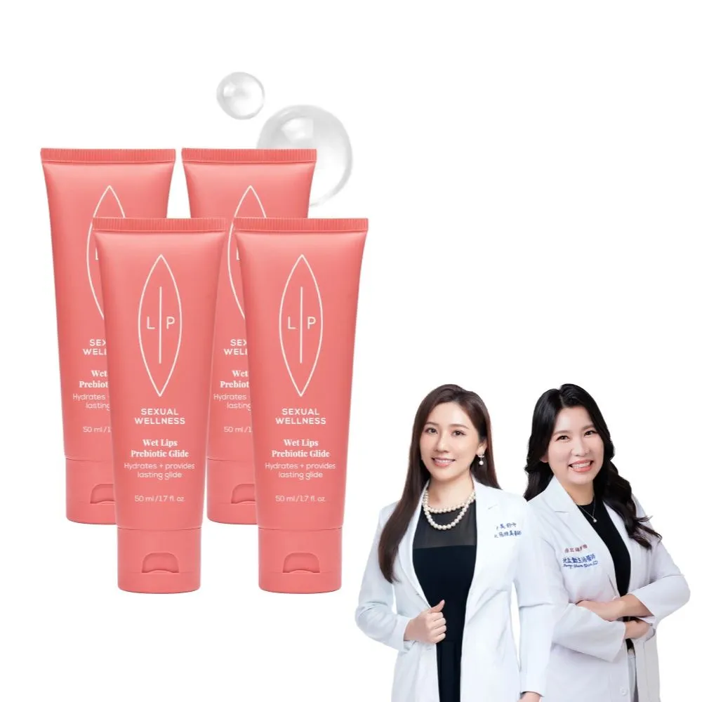 【LIP Intimate Care 瑞典私密護理】益生元平衡私密凝膠4入組(舒緩陰道乾澀 溫和無刺激水性配方)