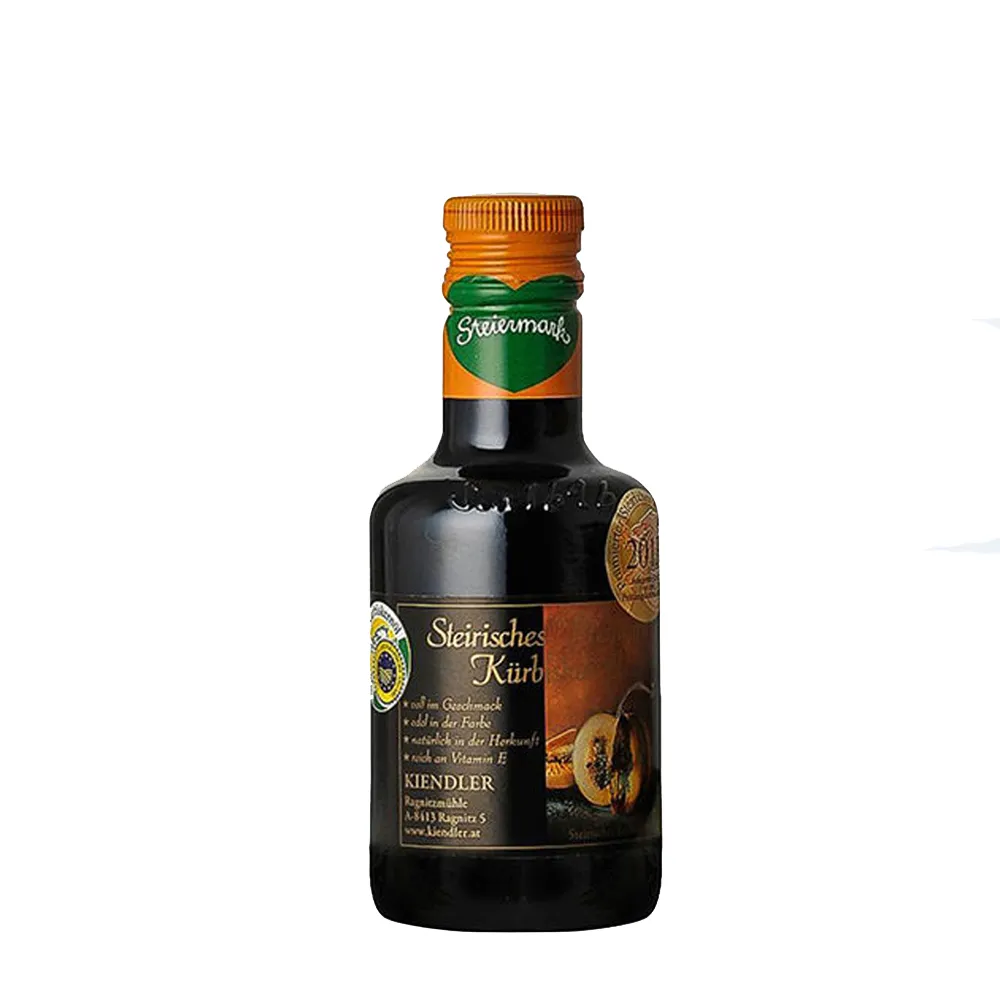 【Kiendler 健多樂】奧地利原裝進口金牌獎冷壓南瓜籽油-250ml*2瓶