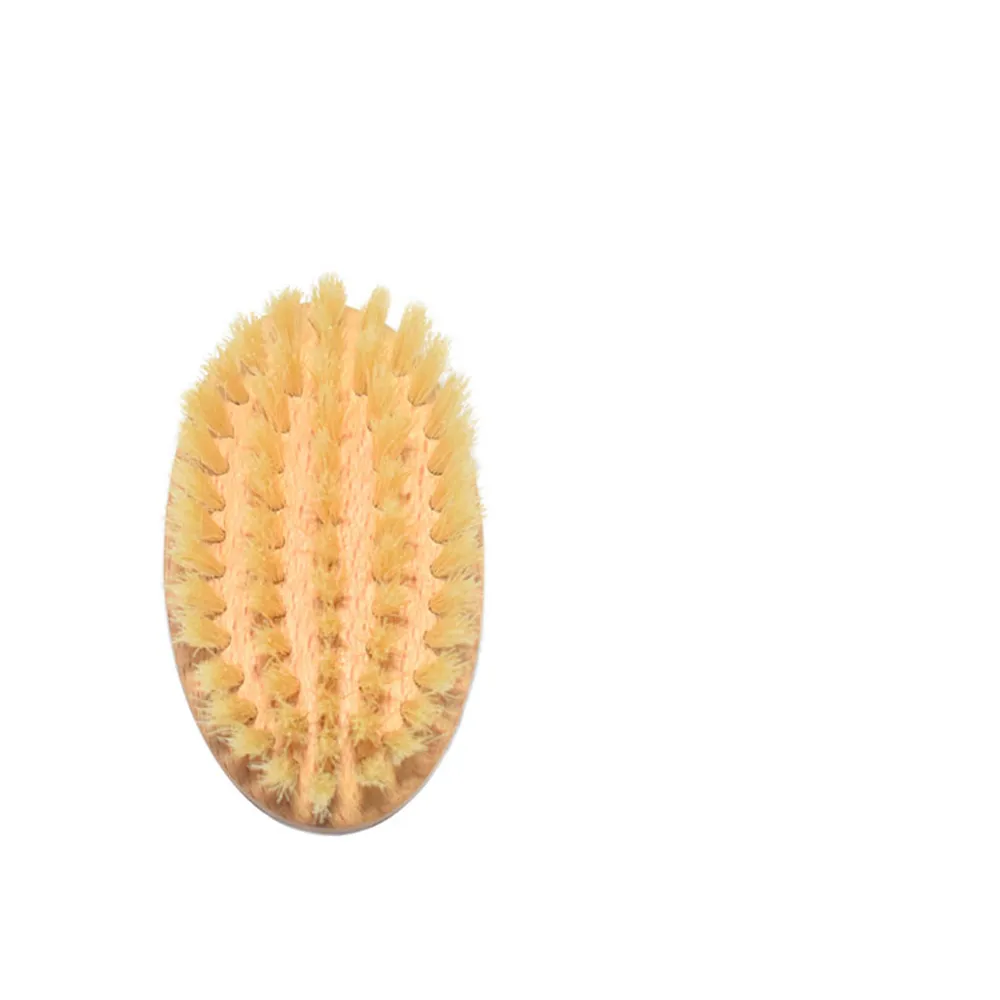 【FALLER 芙樂】德國製白豚鬃臉部深層按摩乾刷(乾刷/沐浴按摩美容潔顏/雙11)