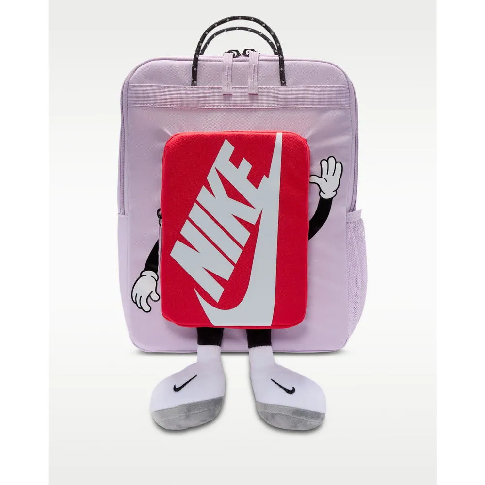 【NIKE 耐吉】後背包 中大童 Y NK BOXY BKPK 運動包 休閒包 粉紫 紅 (HM9973537)
