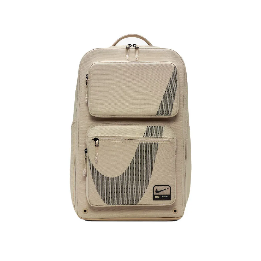 【NIKE 耐吉】Nike Utility Speed 2.0 奶茶 大容量 雙肩包 旅行包 HF0635-253