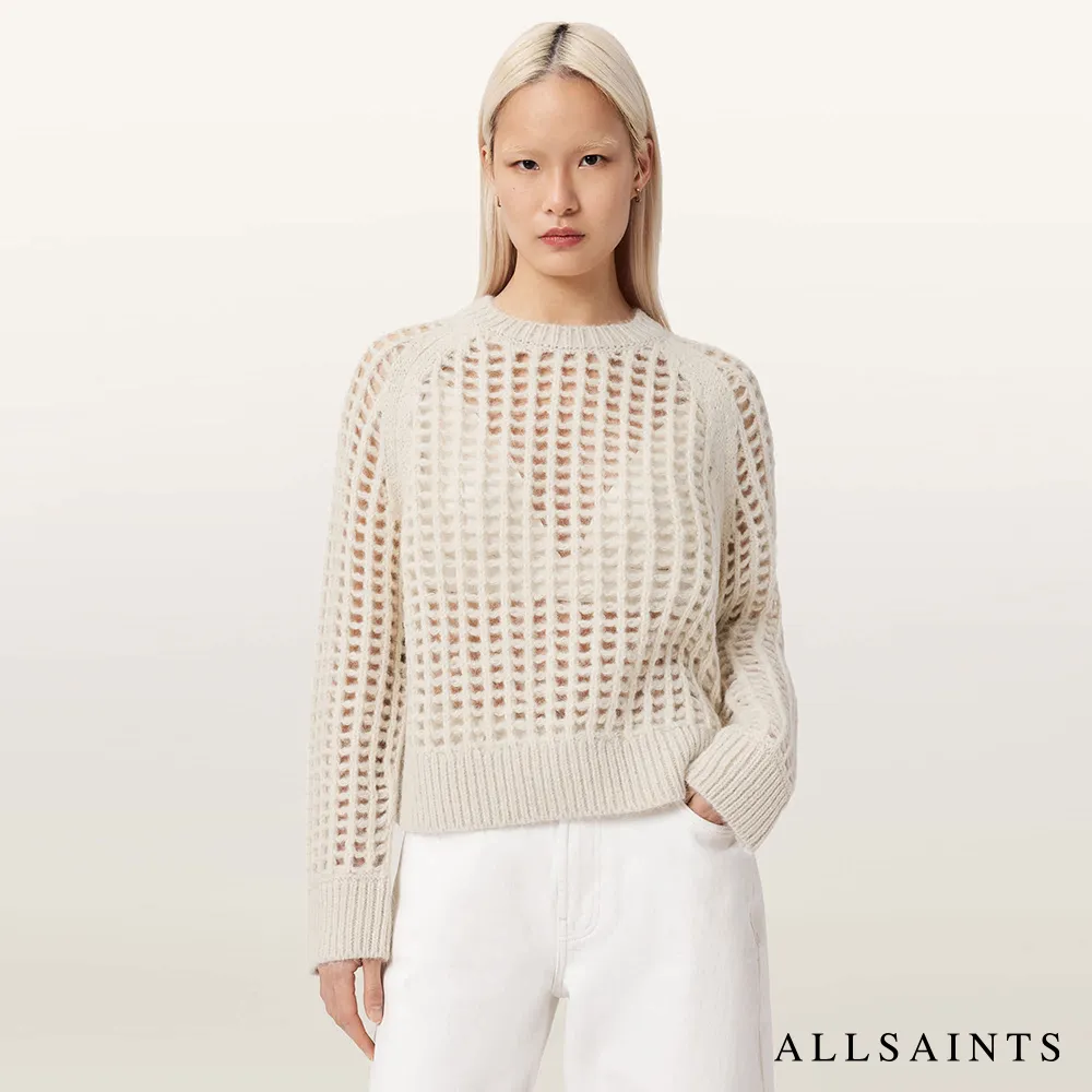 【ALLSAINTS】SUNIVA 羊毛針織上衣 W030KE(舒適版型)