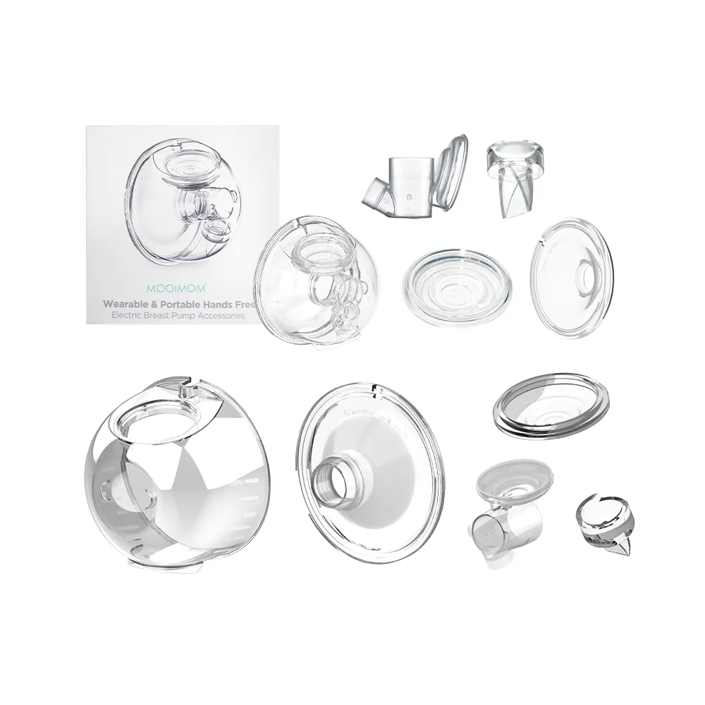 【MOOIMOM 沐伊孕哺】免手持電動吸乳器 標準版/標準版Pro 配件組(24mm/27mm)