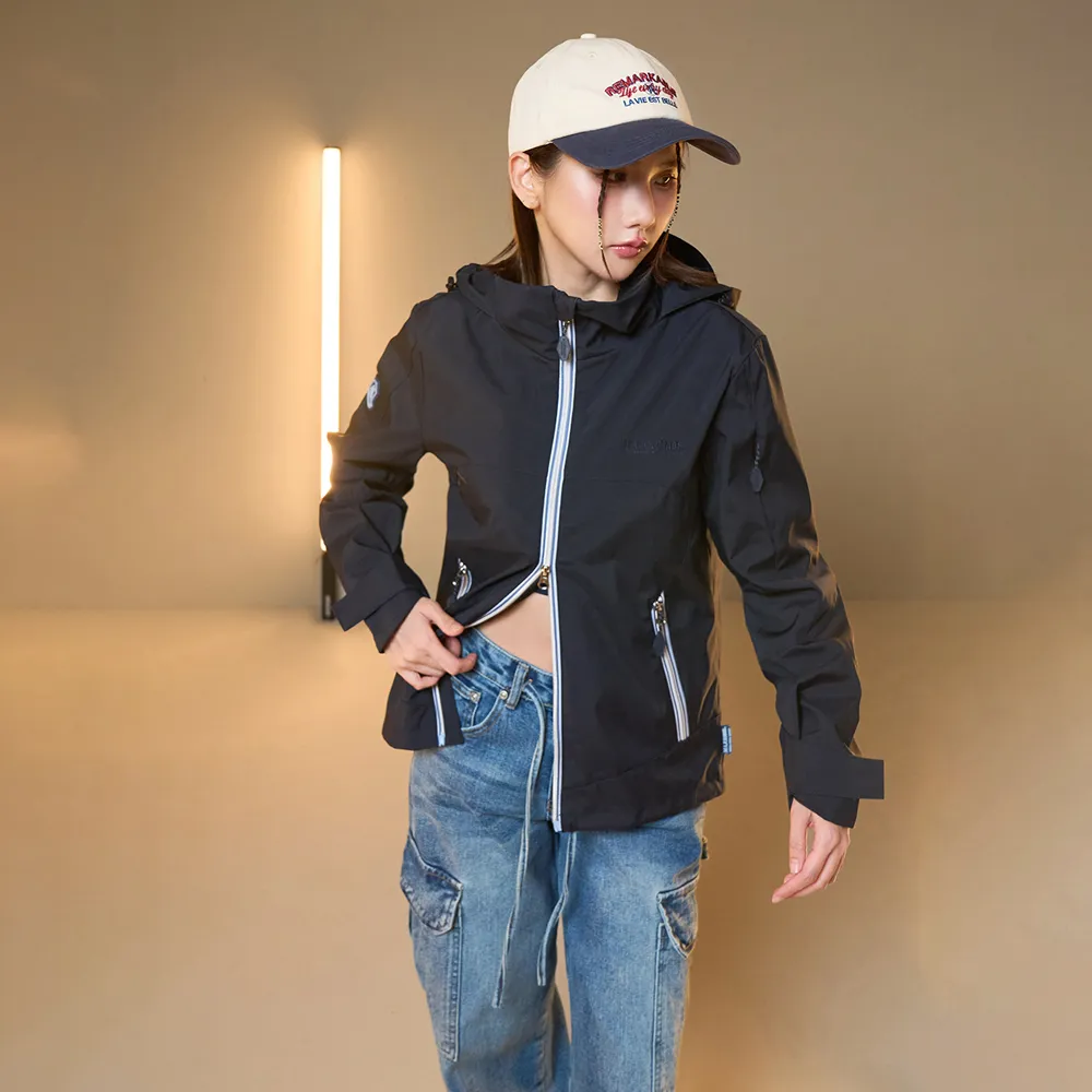 【MAJOR MADE】抽繩口袋厚磅數牛仔寬褲(女裝長褲/休閒褲/造型穿搭)