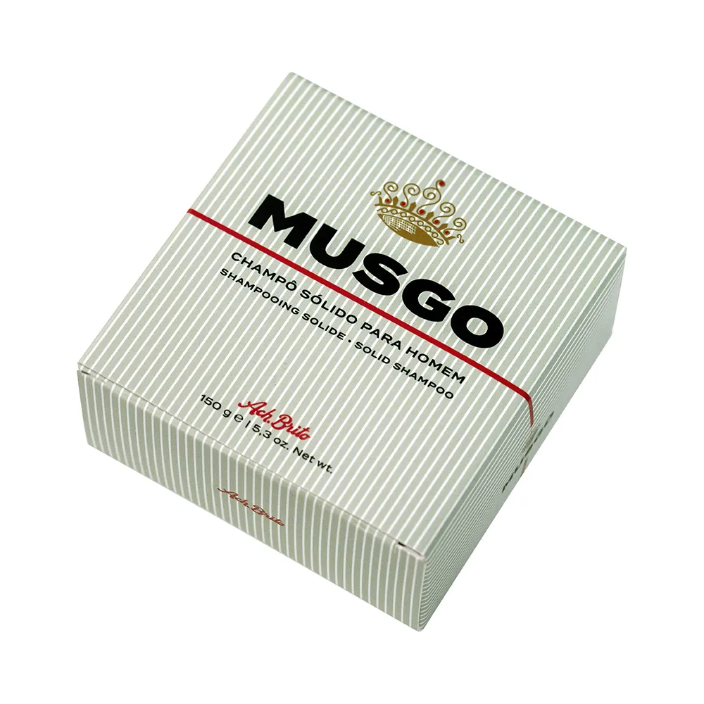 【Ach Brito 艾須•布里托】Musgo葡萄牙貴族男士奢華洗髮皂150g(★持久散發城市型男迷人香味★)