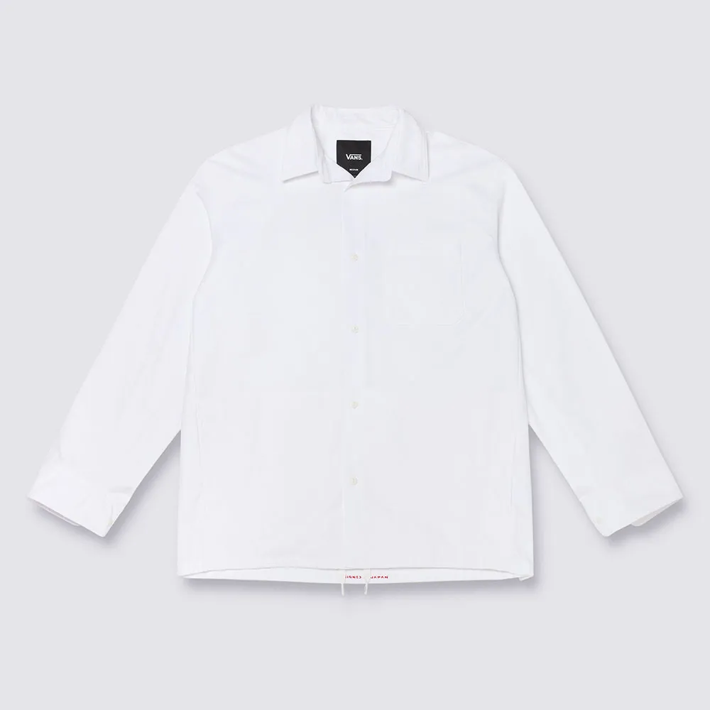 【VANS】官方旗艦 Tokyo Design Collective 米白色長袖牛津襯衫