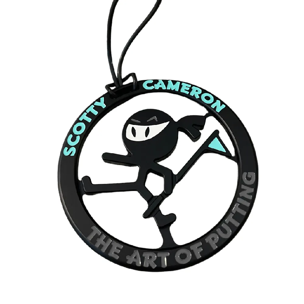 【Scotty Cameron】日本限量版卡麥隆高爾夫球忍者吊牌(超級稀有收藏好物)