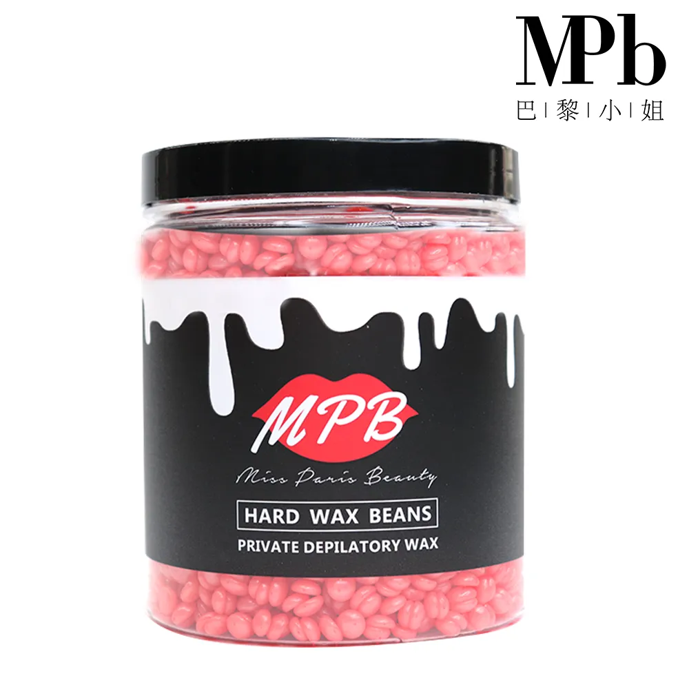 【MPB 巴黎小姐】珊瑚之吻私密處蠟豆500gx1入(除毛膏 蜜蠟 鬍鬚 雷射 熱蠟 電動刀儀 孕婦 母親節禮物)