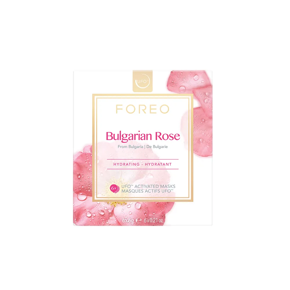 【FOREO】UFO 保加利亞玫瑰保濕面膜 6片裝 (官方直營)