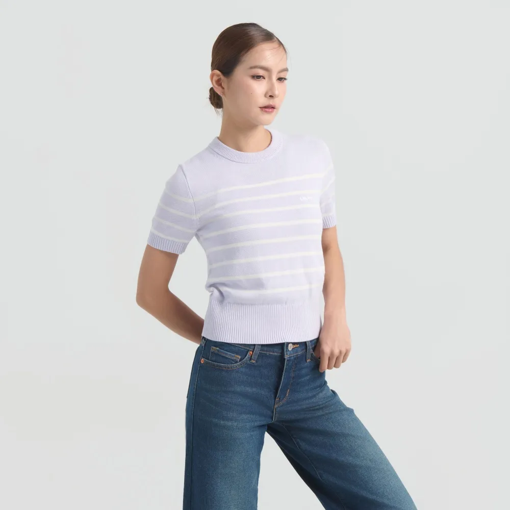 【LEVIS】條紋針織衫 女生上衣 人氣新品 0051J-0002