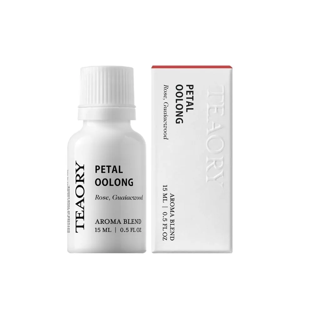 【伊聖詩】一日茶道TEAORY 繁花烏龍複方精華15ml(玫瑰木質調)