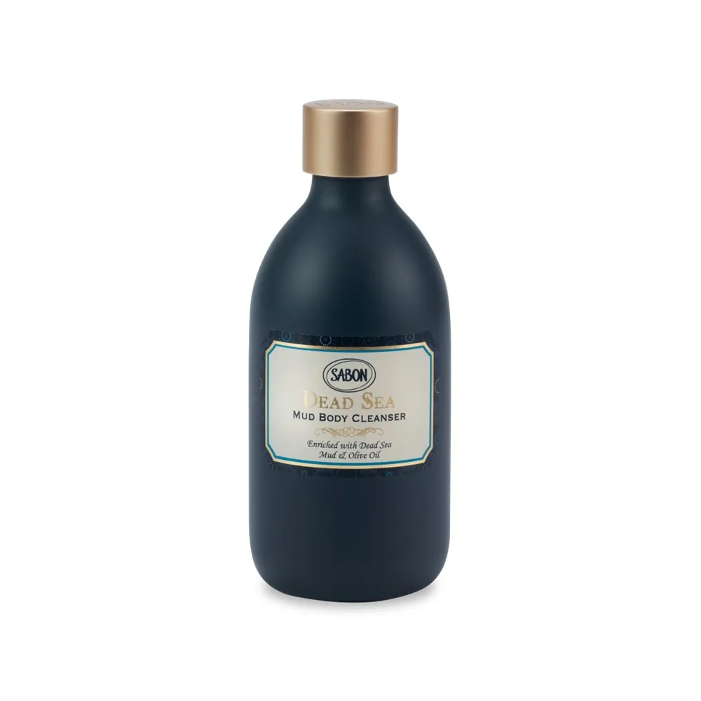 【SABON】官方直營 死海黑礦泥沐浴露290ml(極致護膚系列)
