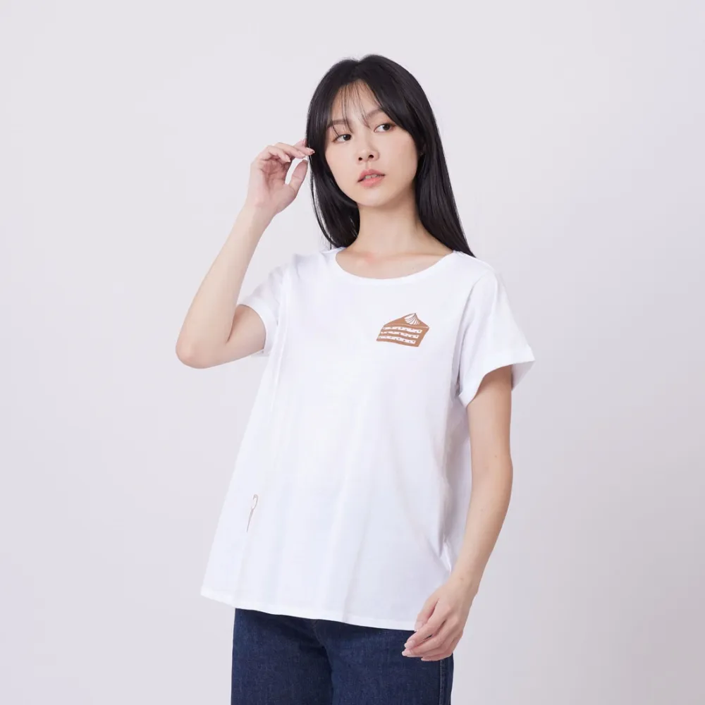 【so that’s me 好我】蛋糕下午茶寬版方袖女純棉T