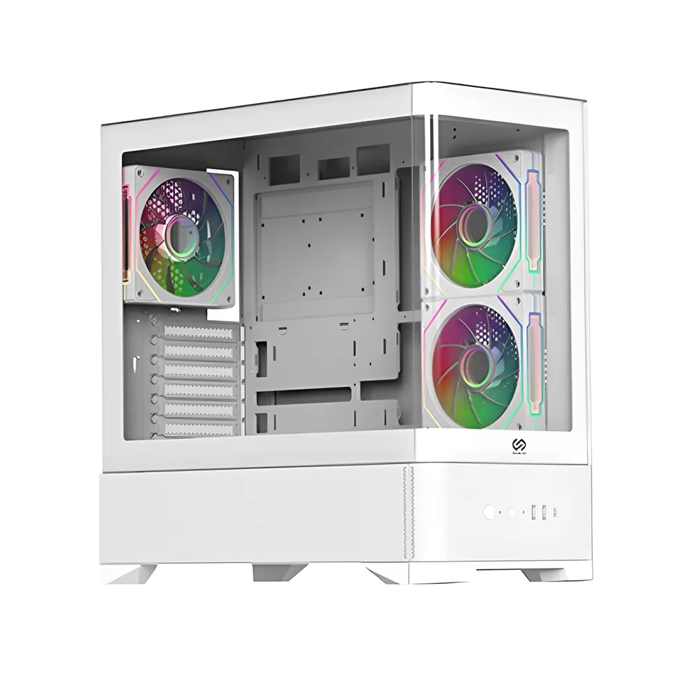【微星平台】R7 八核 RTX 5070 {若澄心V}塔扇電競機(R7-9800X3D/B650/32G D5/1TB)
