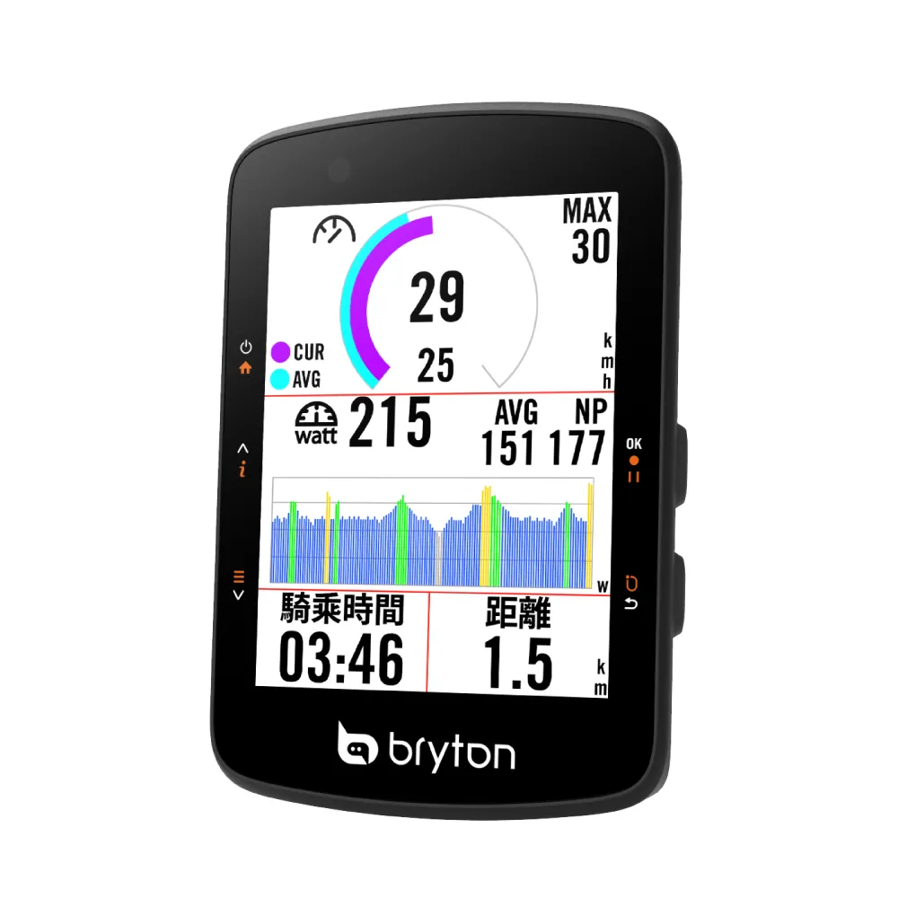 【BRYTON】Bryton Rider 550E GPS自行車錶 僅含裝置