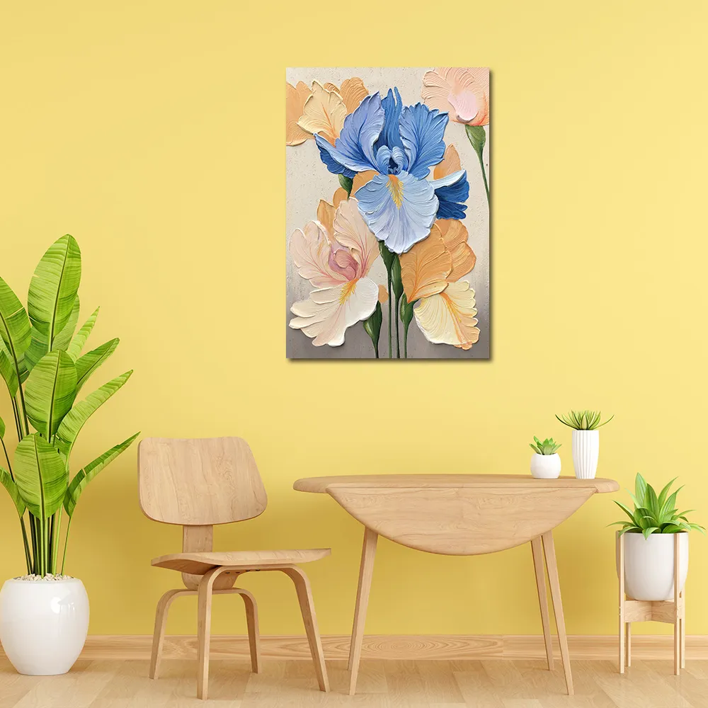 【御畫房】當代國家級展覽畫家 抽象系列手繪油畫70×100cm(DB-025)