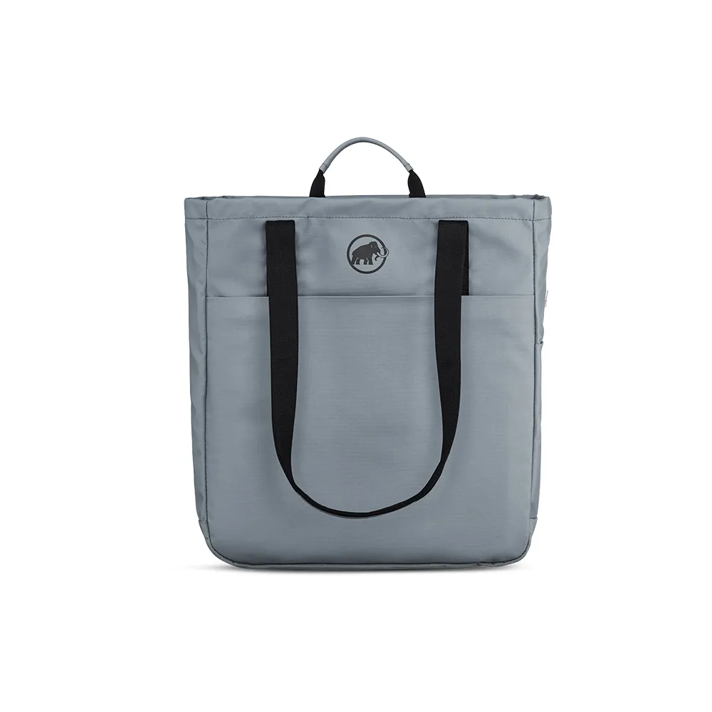 【Mammut 長毛象】Seon Tote Bag 15L休閒筆電手提包 地層灰藍 #2810-00230