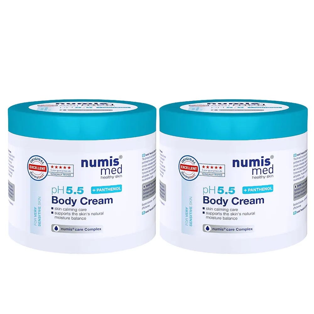 【Numis med 樂美思】pH5.5身體乳霜400mlx2入(總代理公司貨)