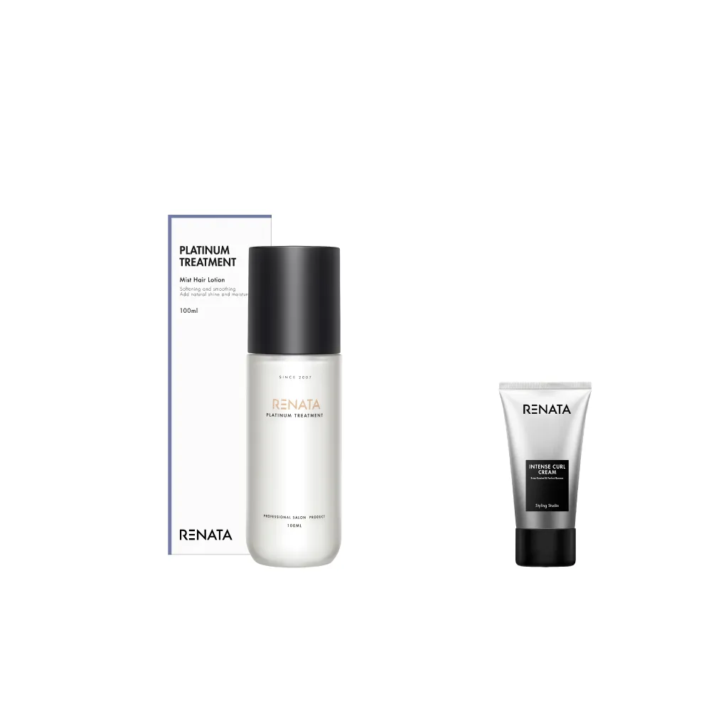 【RENATA 蕾娜塔】鉑金修護露100ml(全髮質適用 頭髮的保濕噴霧 毛躁護理 隨時補水 髮絲光澤水潤)
