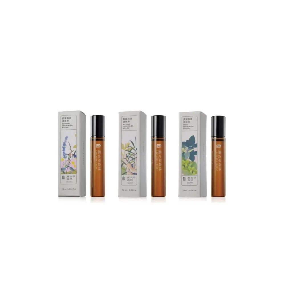 【LAVENDER FOREST 薰衣草森林】滾珠精油棒10ml 2入組