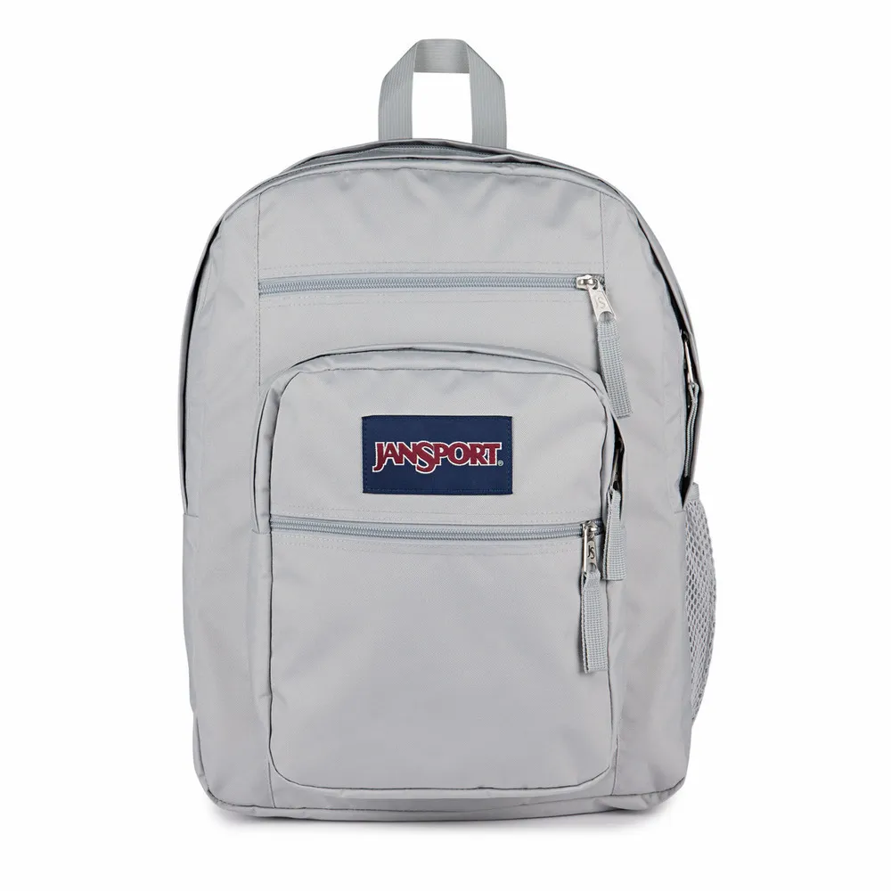 【JANSPORT】雙11 Big Student 後背包 運動包 雙肩背包 灰(JS0A47JKDH7)