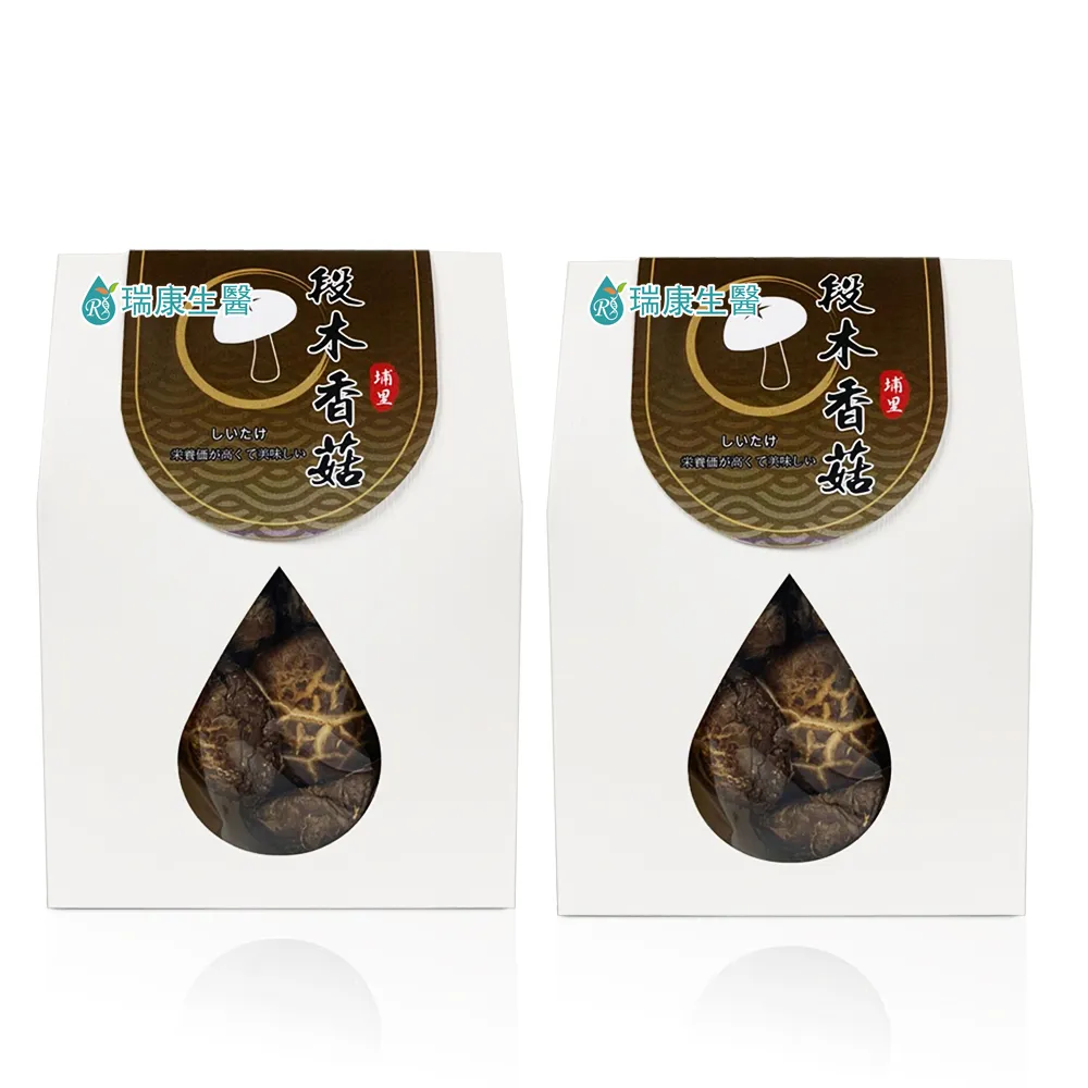 【瑞康生醫】台灣特級段木香菇70g/盒-共2盒(段木香菇 香菇)
