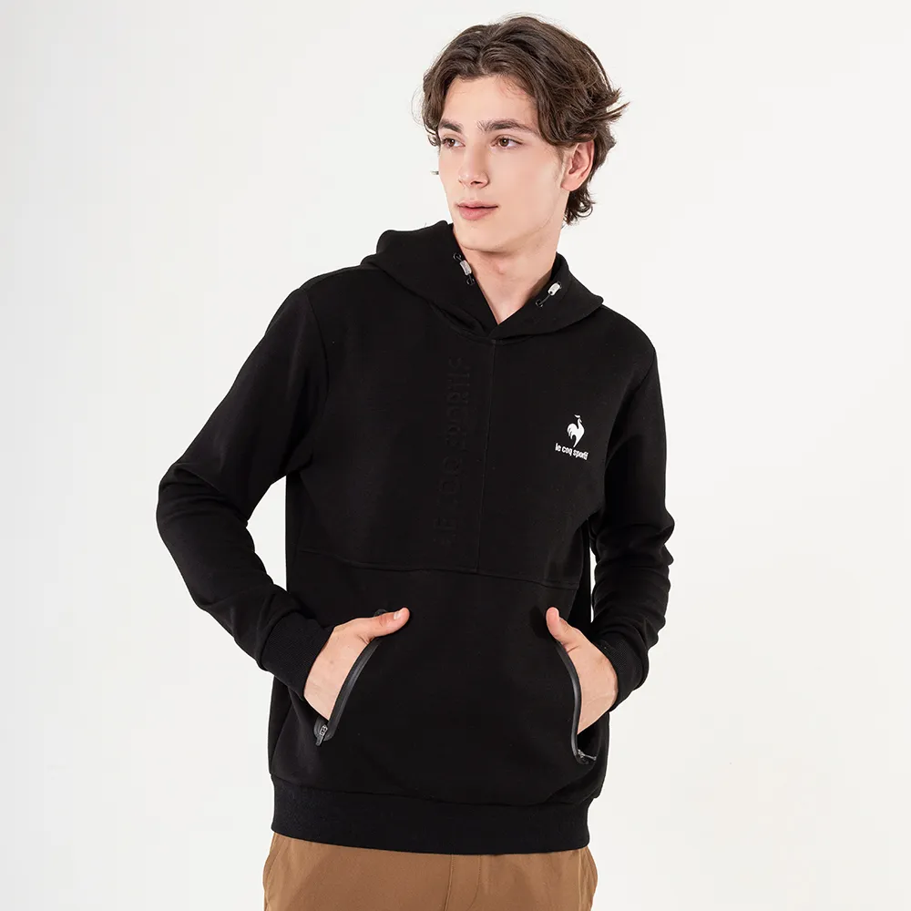 【LE COQ SPORTIF 公雞】休閒潮流連帽T恤 男款-3色-LWU21233
