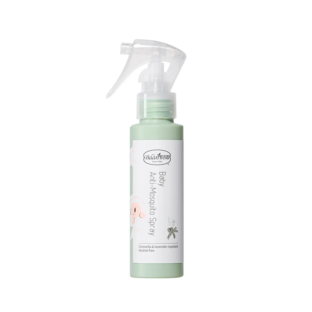 【Baan 貝恩】嬰兒防蚊噴液1入(80ml/入)