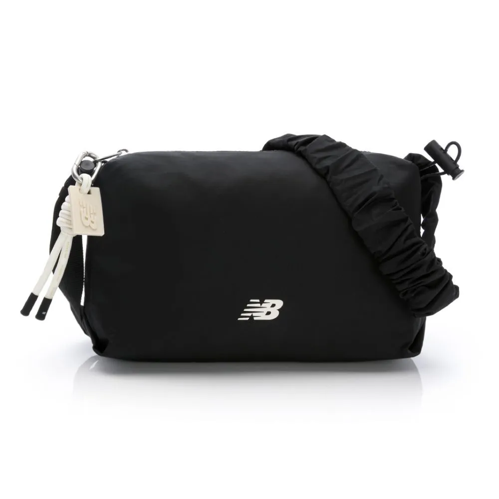 【NEW BALANCE】NB Bags 側背包 休閒 運動 穿搭 男 女 黑色 (AC5964RBK-F)