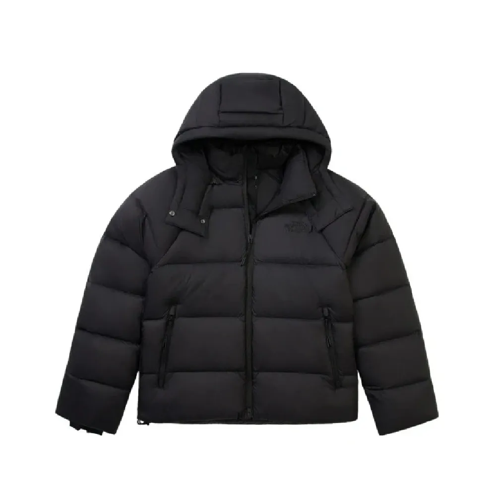 【The North Face】女 DWR 600FP 防潑水保暖連帽羽絨外套《黑》8ENC/防水外套/防風外套