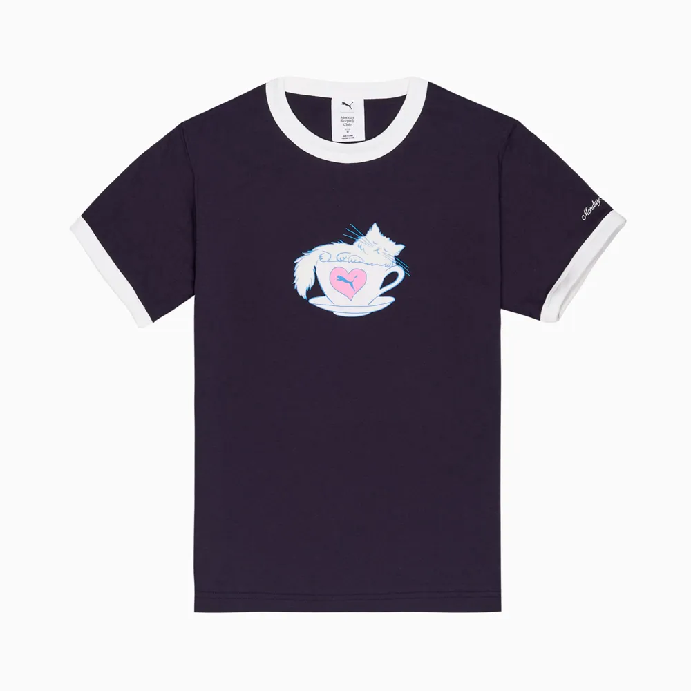 【PUMA】短袖上衣 女 亞規 MSC 黑 63898816