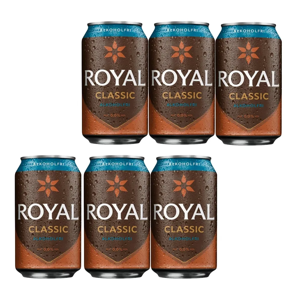 即期品【Royal】無酒精黑麥啤酒風味飲330mlx24瓶/箱