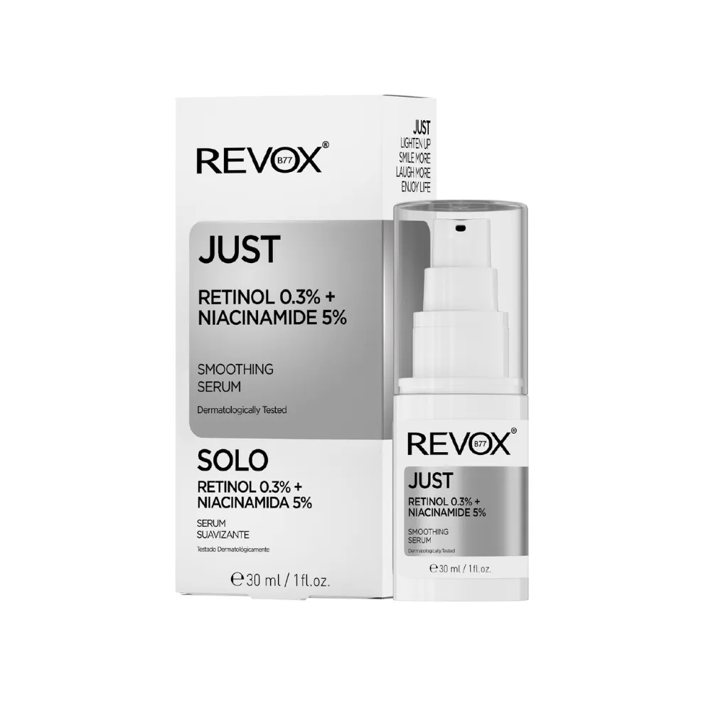 【REVOX B77 瑞博士】A醇0.3%菸鹼醯胺5%精華液30mlx2入 (夜用)