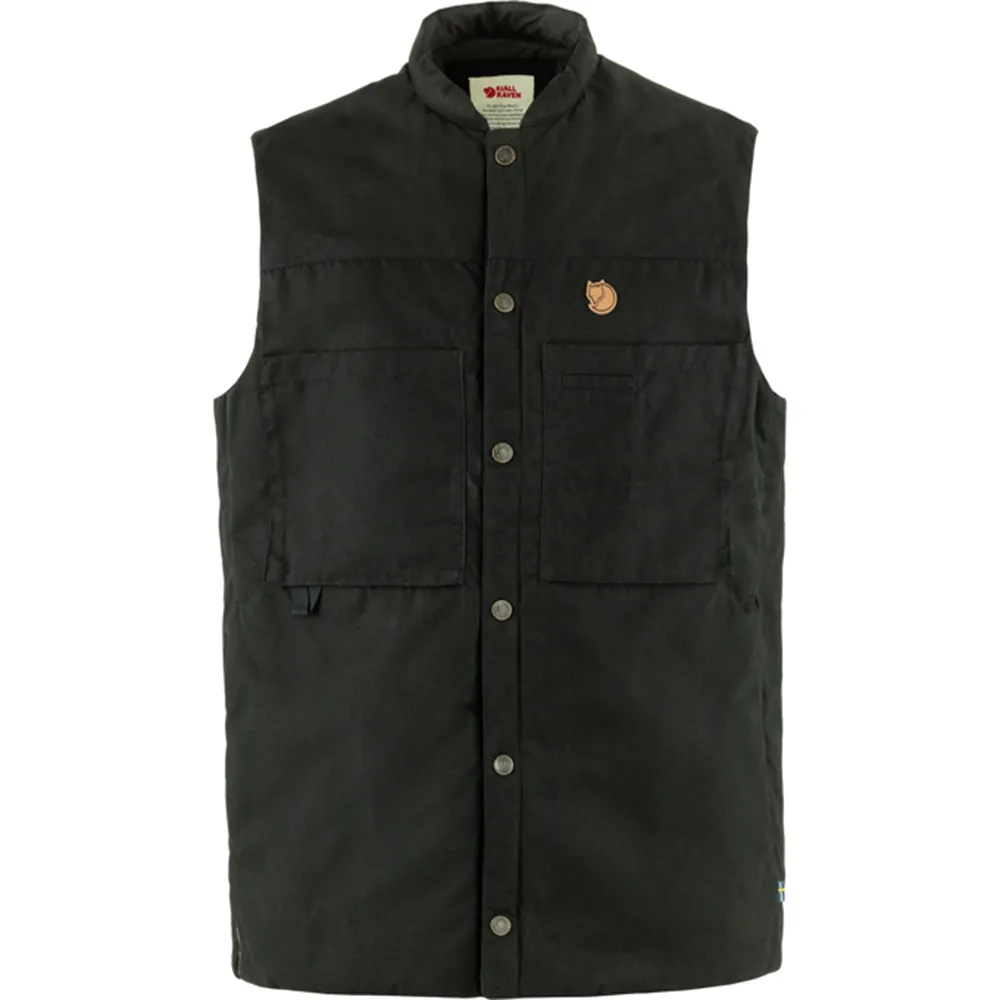【Fjallraven】Singi Padded Vest 耐磨登山露營 背心 男(FR86708-232蕎麥棕 550黑 625月桂綠)