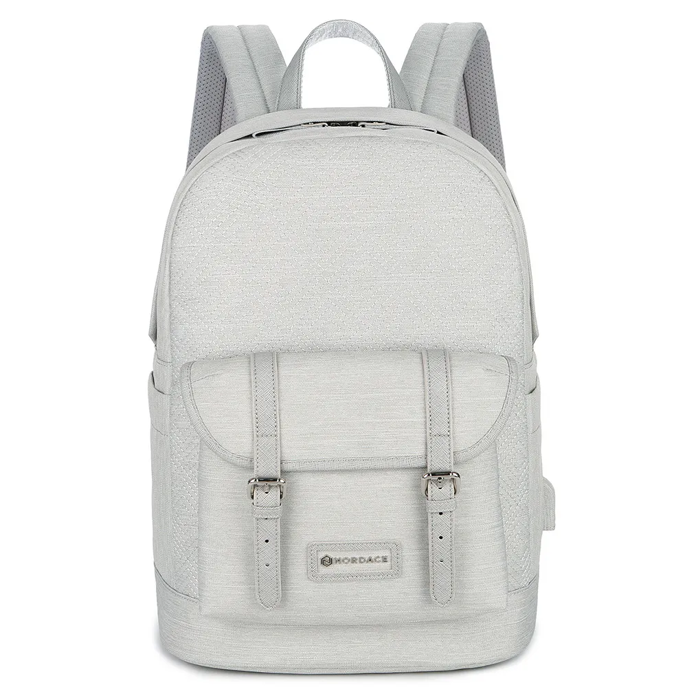 【Nordace】雙11 母親節禮物 Comino灰色優閒時尚經典背包 ND1062-2(登山遠足上班上學)