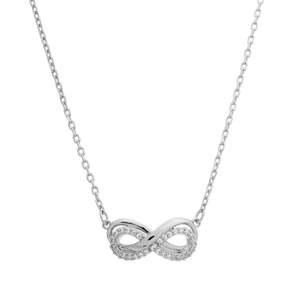 【SWAROVSKI 施華洛世奇】Hyperbola 銀色水晶項鍊 5687265 (限 量 促 銷)