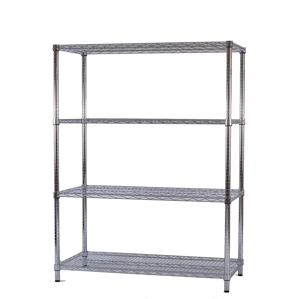 【空間魔坊】荷重耐重型四層鐵力士架 120x45x165cm 12045(波浪架 鐵力士架 鐵架 收納 層架 置物架)