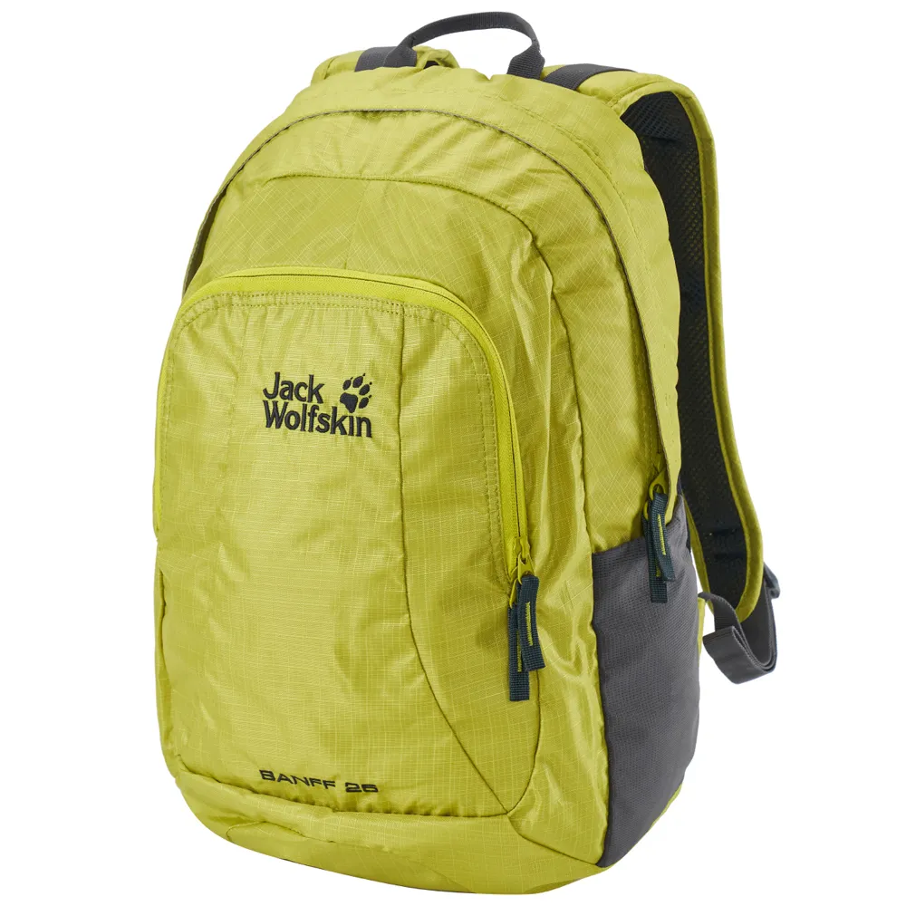 【Jack wolfskin 飛狼】BANFF 休閒背包 健行背包 25L (青綠)