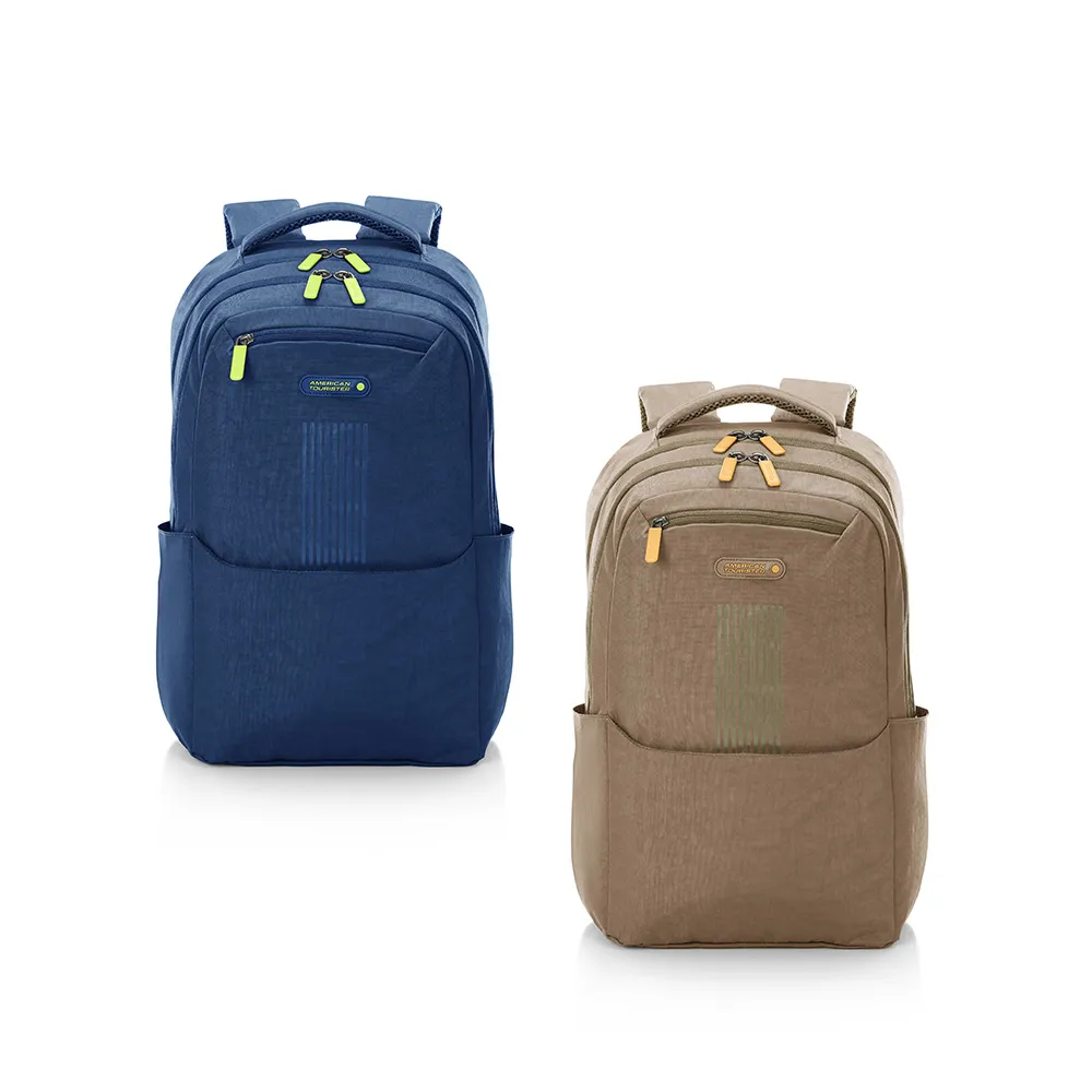 【AMERICAN TOURISTER 美國旅行者】DARCY 休閒輕量大容量筆電後背包/雙肩包/通勤包/電腦包14吋(多色可選)