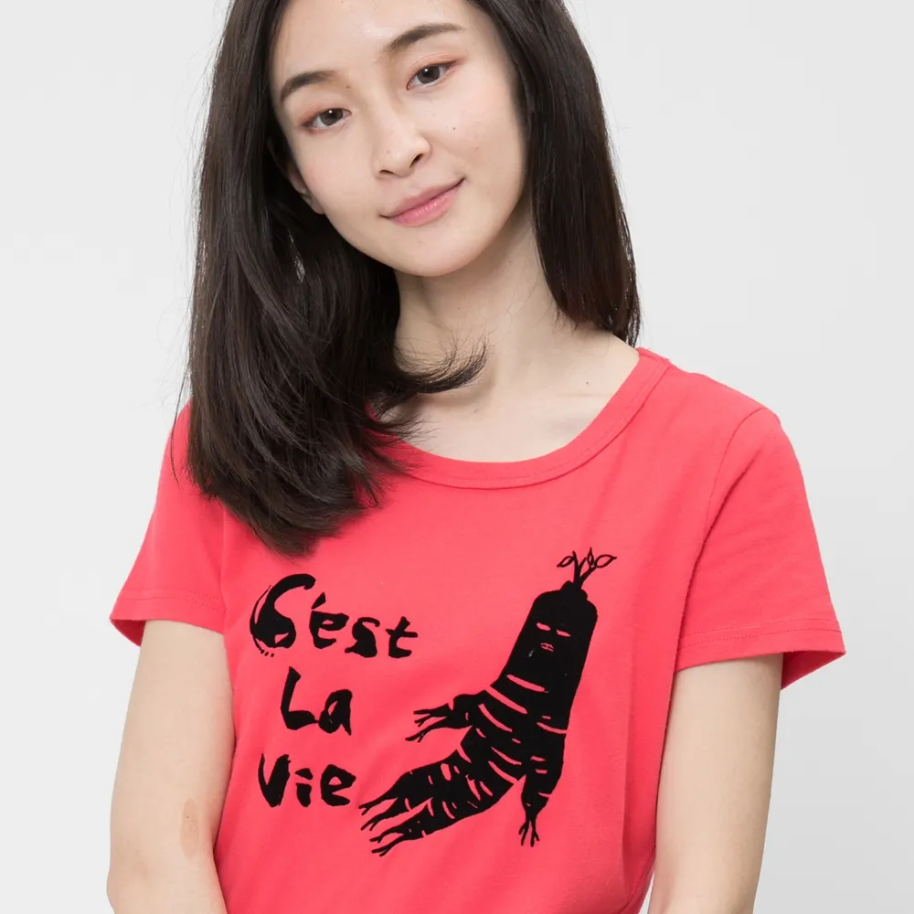 【so that’s me 好我】這就是人生短袖蜜桃棉女Tee(合身版型蜜桃棉舒適手感)