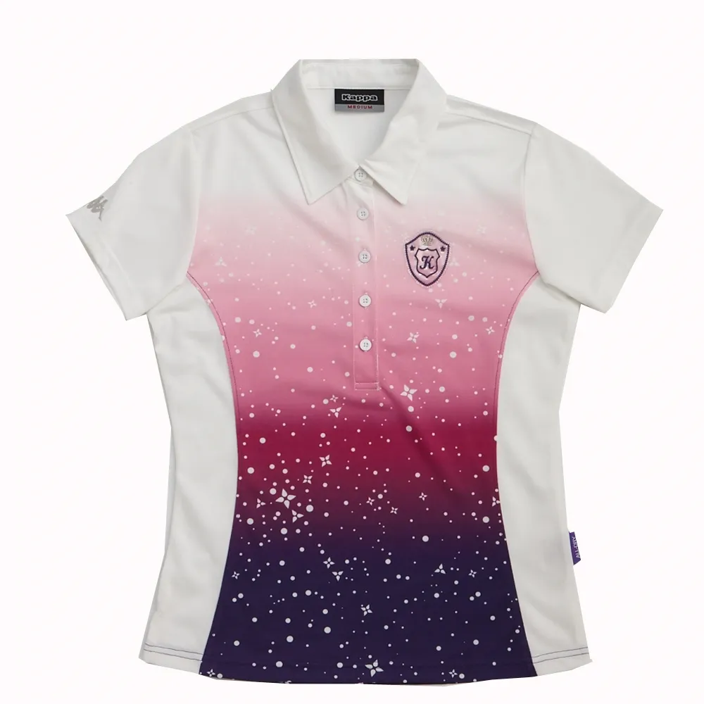 【KAPPA】義大利女短袖POLO衫(羅蘭紫 FA42-F333-9)