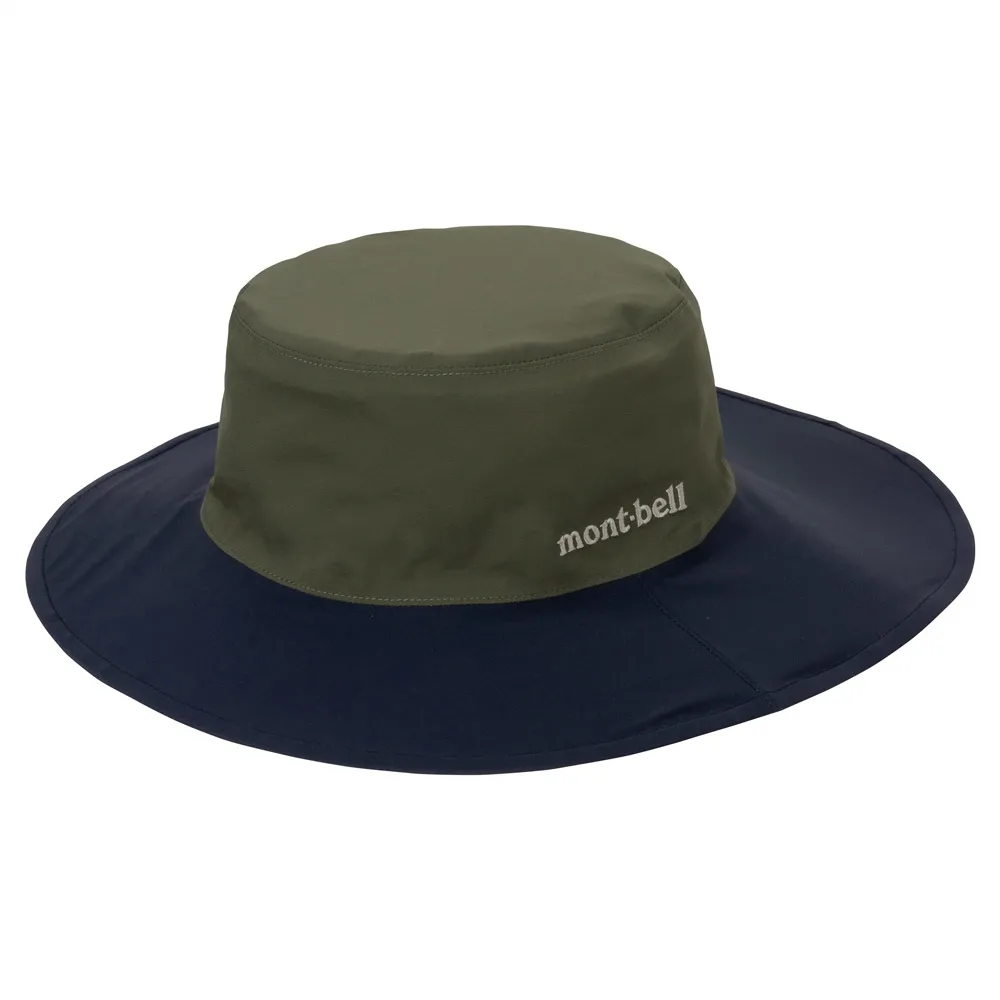 【mont bell】Meadow Long Tail Hat 防潑水圓盤帽 1128766BK黑 KH卡其綠 TN卡其棕