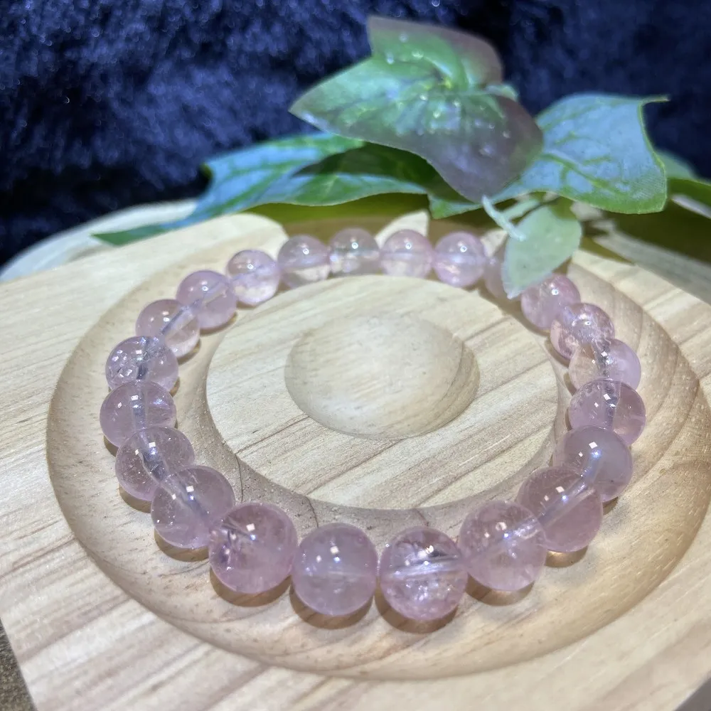 【Cozy 世界水晶原礦與茶】粉托帕石 8mm+ 97-7(高溫粉. 有助重建信心 消除悲哀)