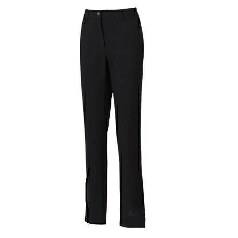【Fit 維特】女-彈性吸排抗UV經典長褲-經典黑 HS2801-79(抗UV/長褲/休閒褲)