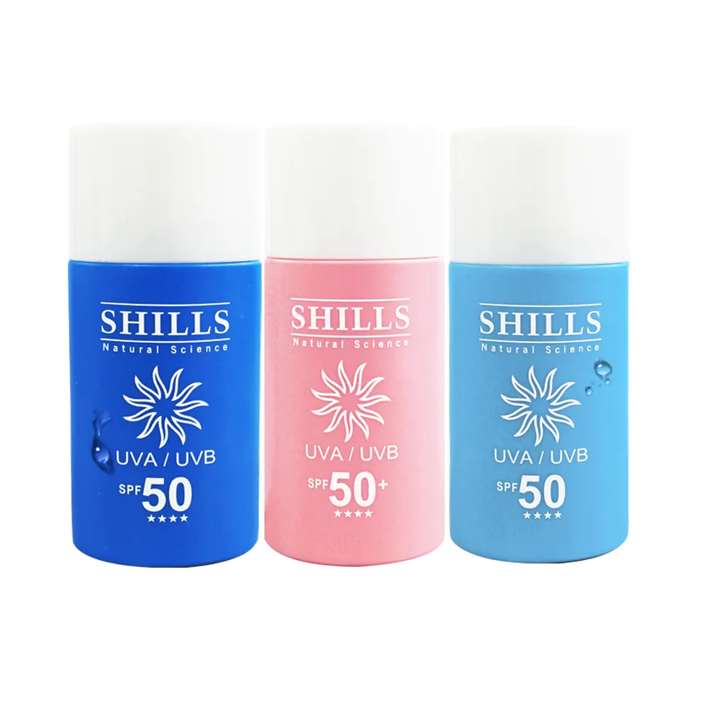 【SHILLS 舒兒絲】很耐曬超清爽防曬乳SPF50★★★★3入(物理防曬/新升級)