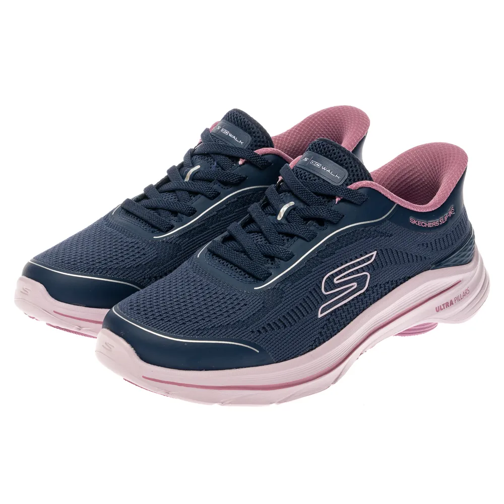 【SKECHERS】女鞋 健走系列 健走鞋 瞬穿舒適科技 GO WALK 8 寬楦款 (125935WNVPR)