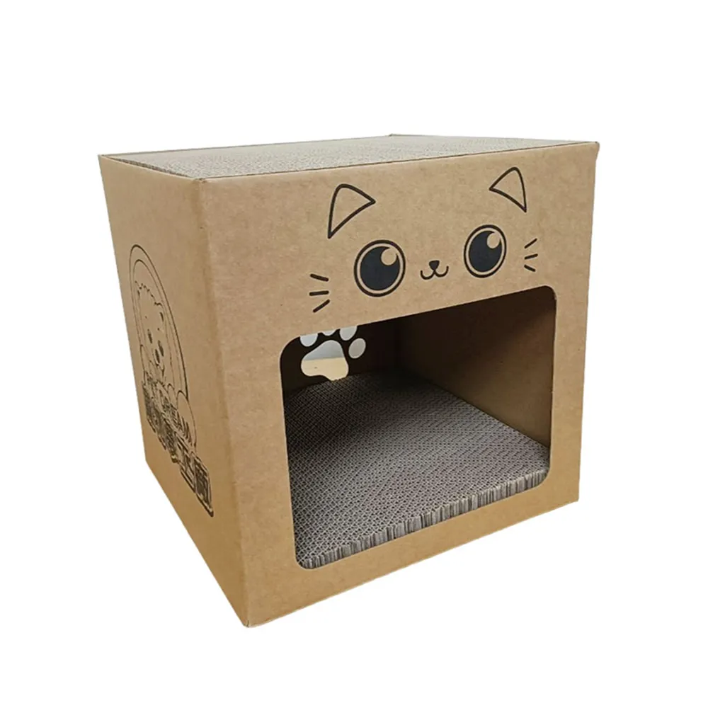 【寵物夢工廠】寵物夢工廠貓屋3入組(貓玩具 貓床 貓屋 貓抓屋)