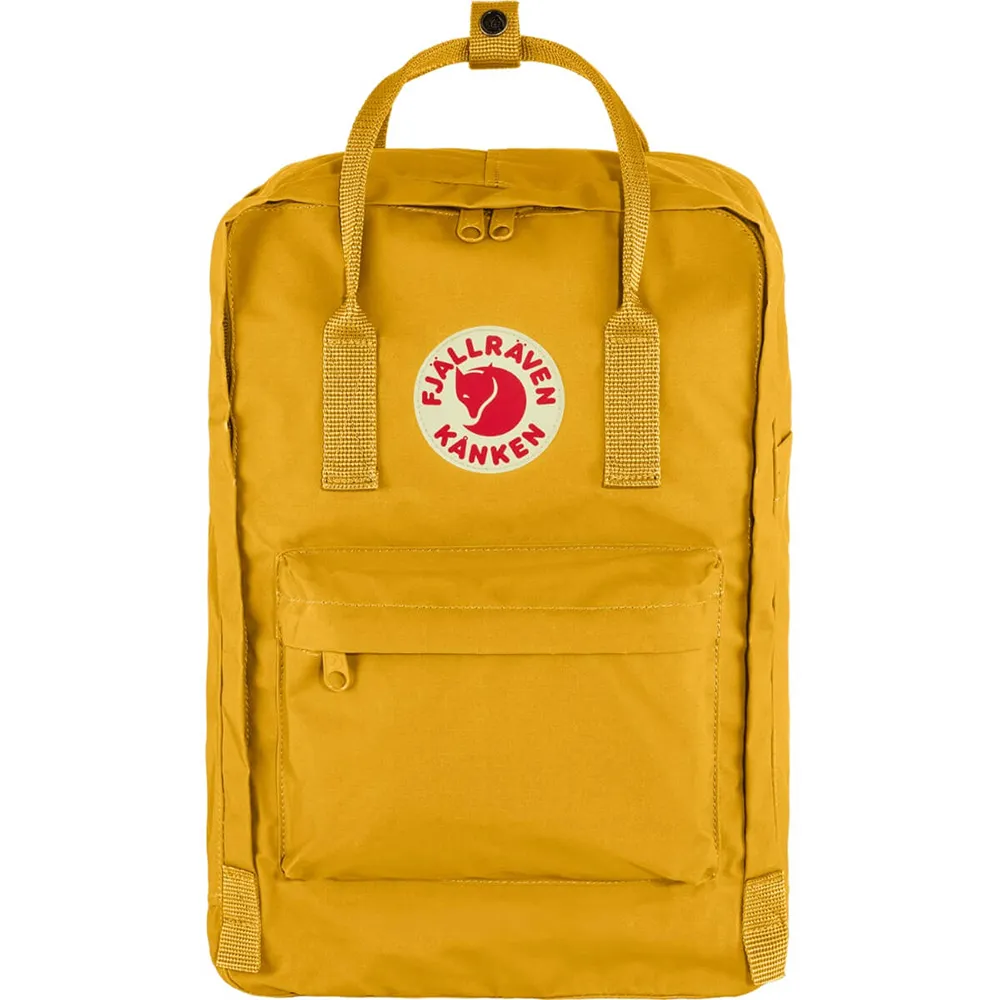 【Fjallraven】雙11 Kanken 15吋後背包 工作戶外兩用包(FR23524-160赭黃)