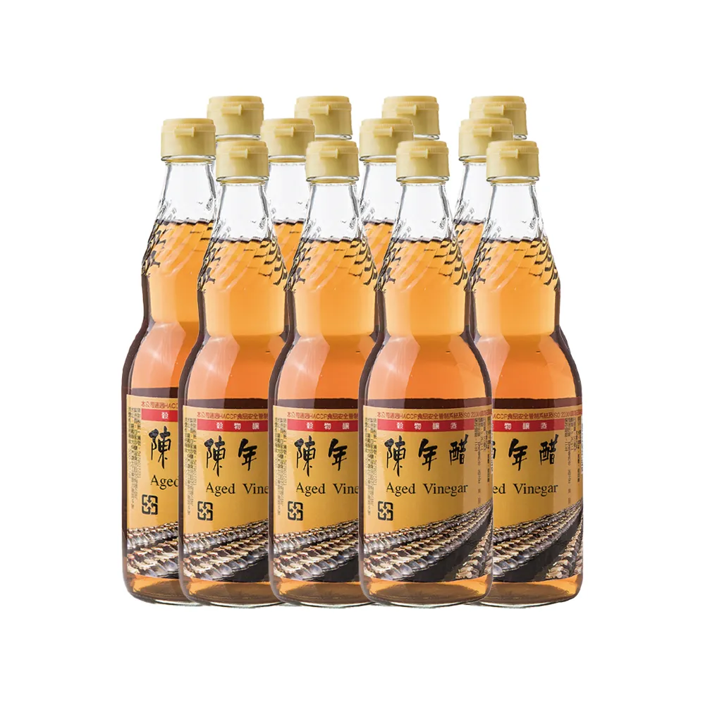 【百家珍】陳年醋 600ml x12入